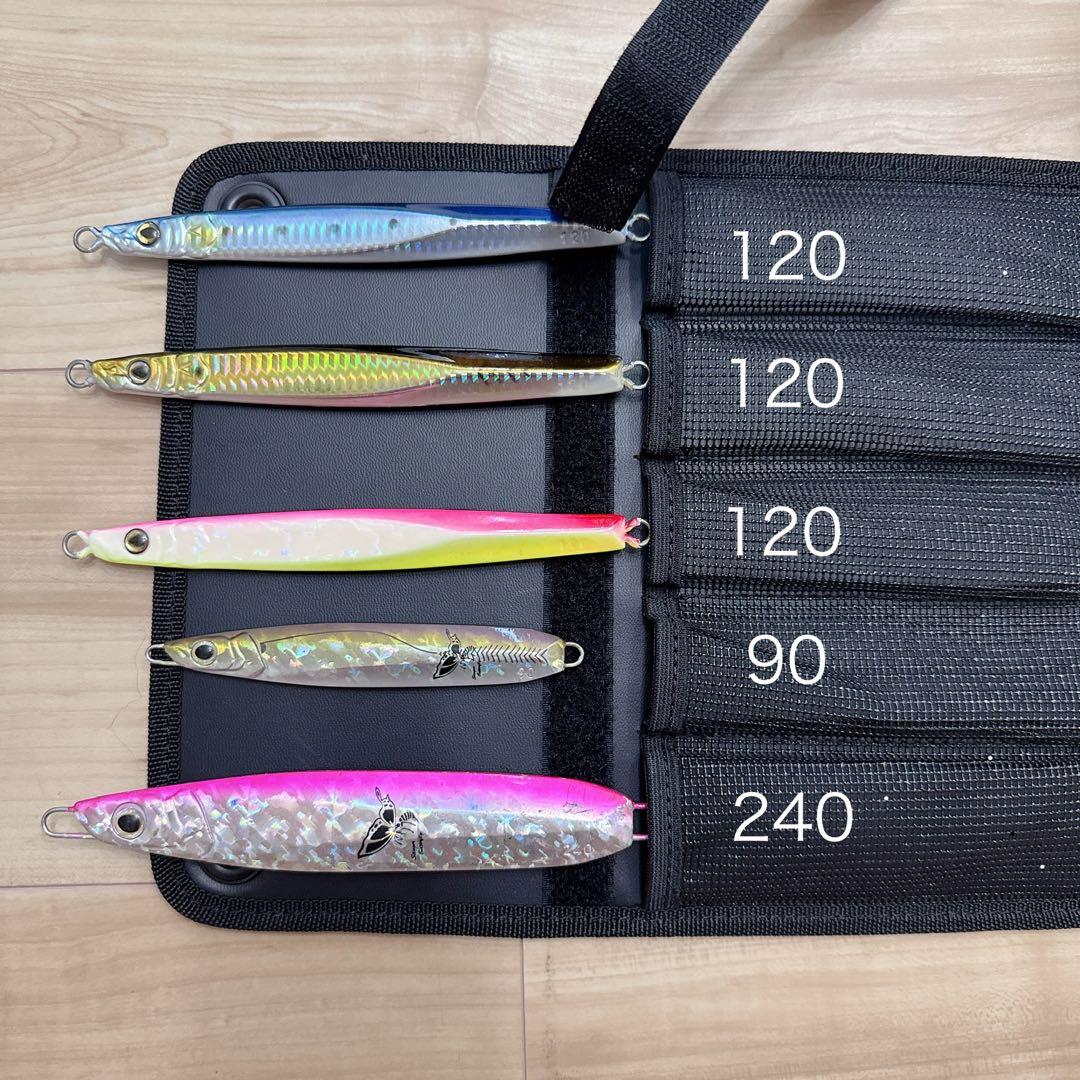 シマノ等　２５本　ジグセット　ルアーバッグ付き