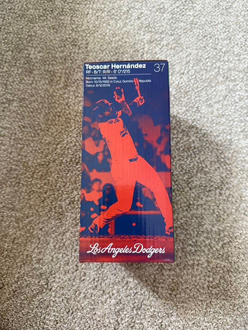 未開封　ドジャース テオスカー・エルナンデス フィギュア