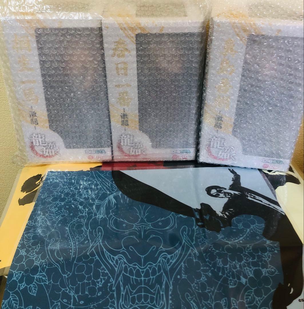 新品DIGSTA 龍が如く 桐生一馬 真島吾朗 春日一番フィギュア限定特典付き