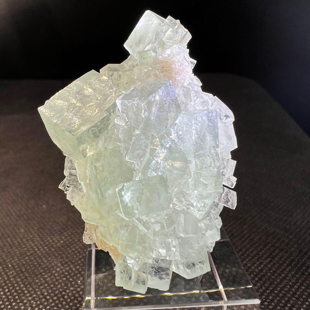 シャンファーリン産　マスカットグリーンフローライト