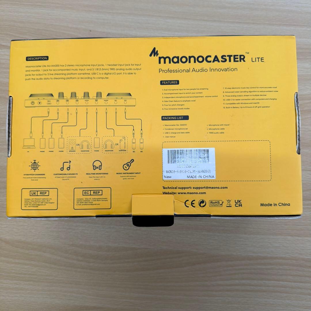 MAONO オーディオミキサー