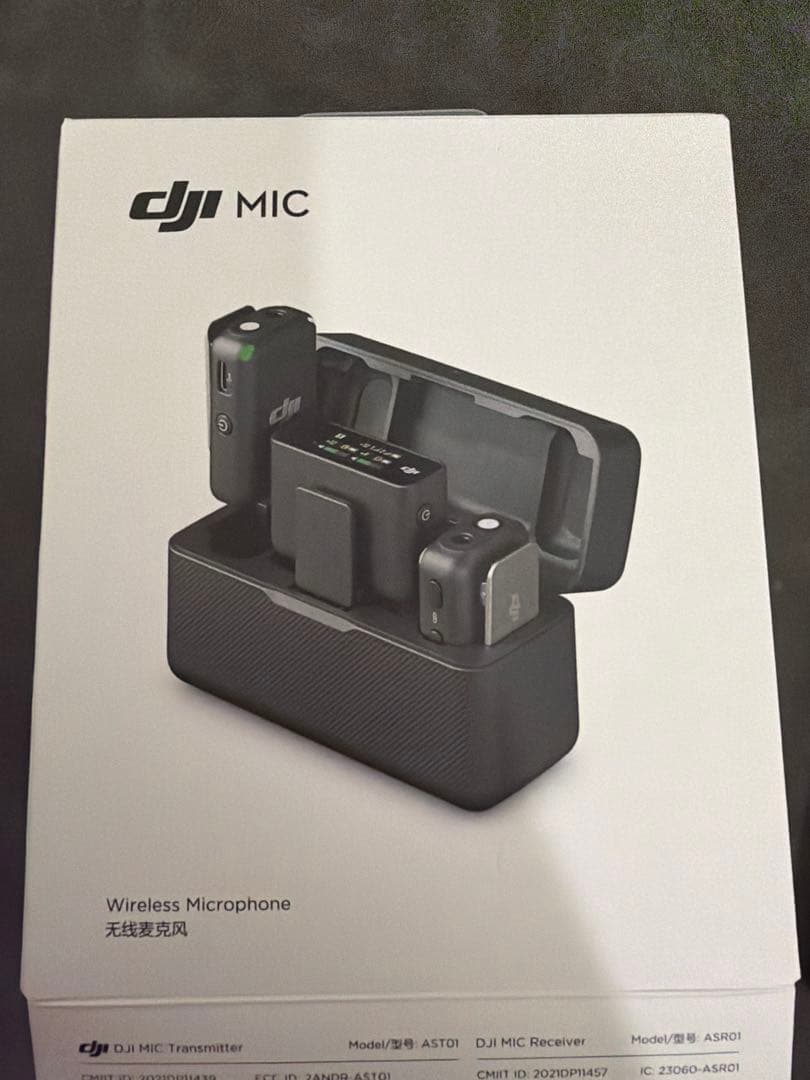 定価37400円 DJI Mic ワイヤレスマイク 2TX+1RX 美品