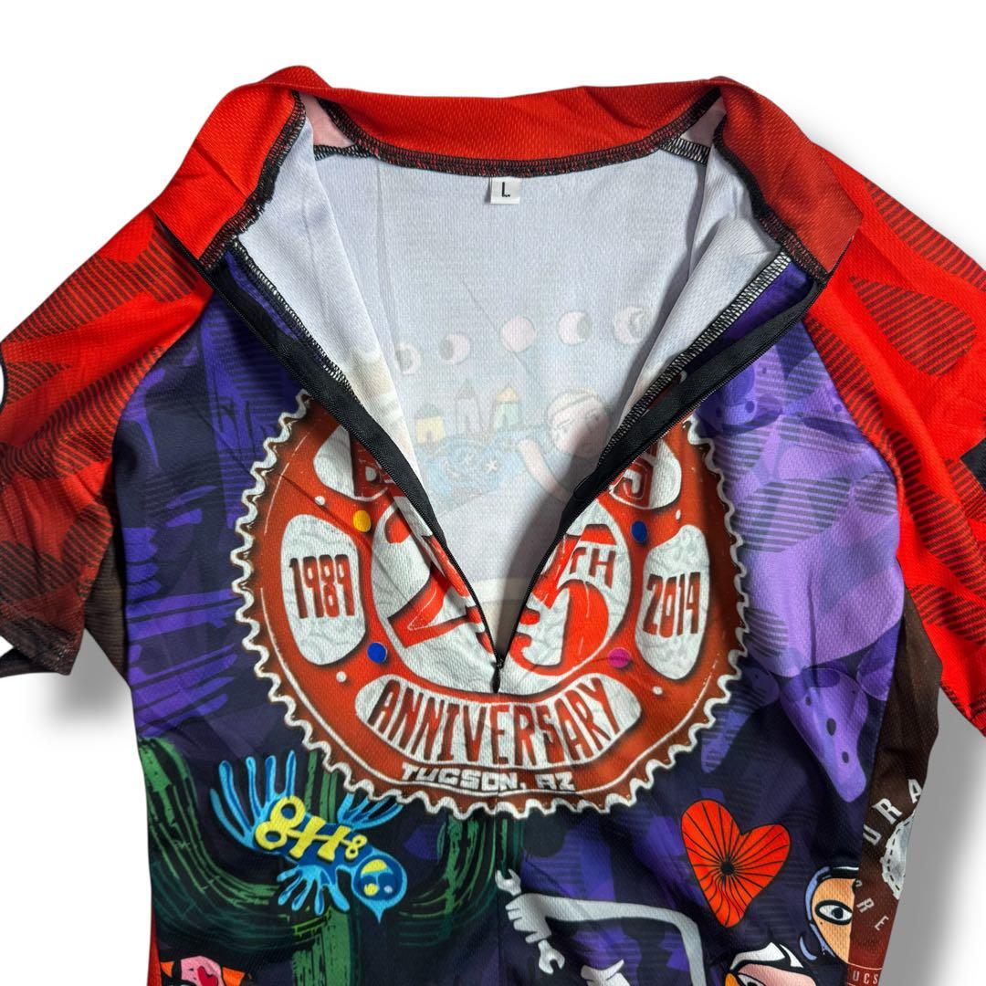 非売品 BICAS／GOLOCO別注 25周年 アートサイクルジャージ