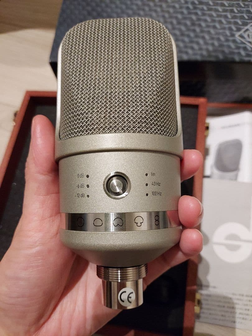【納品書 保証期間有】Neumann TLM107 コンデンサーマイク セット