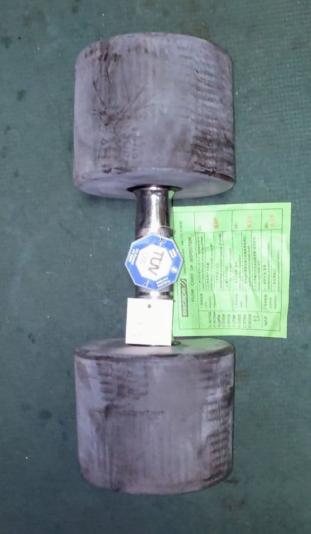 Lifefitness 22kg ダンベル 1個