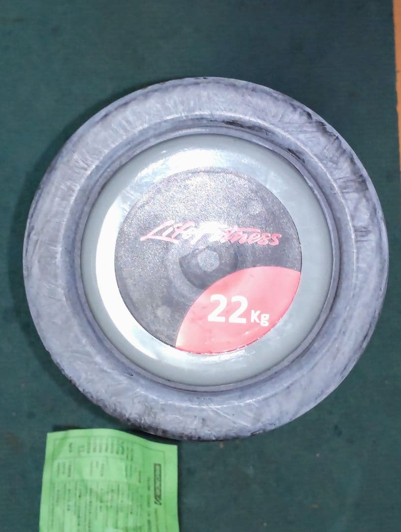 Lifefitness 22kg ダンベル 1個