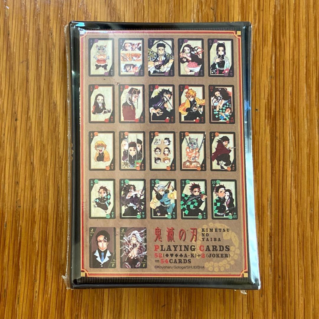 鬼滅の刃　トランプ　新品　未開封