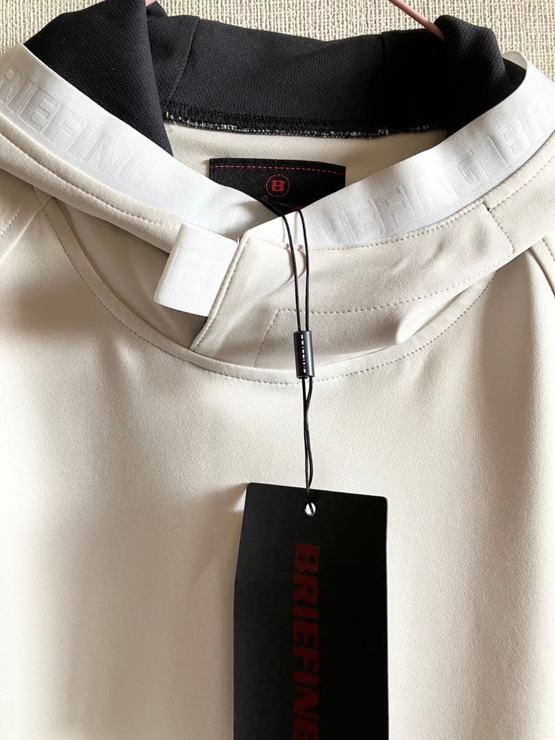 BRIEFING パーカー オフホワイト
