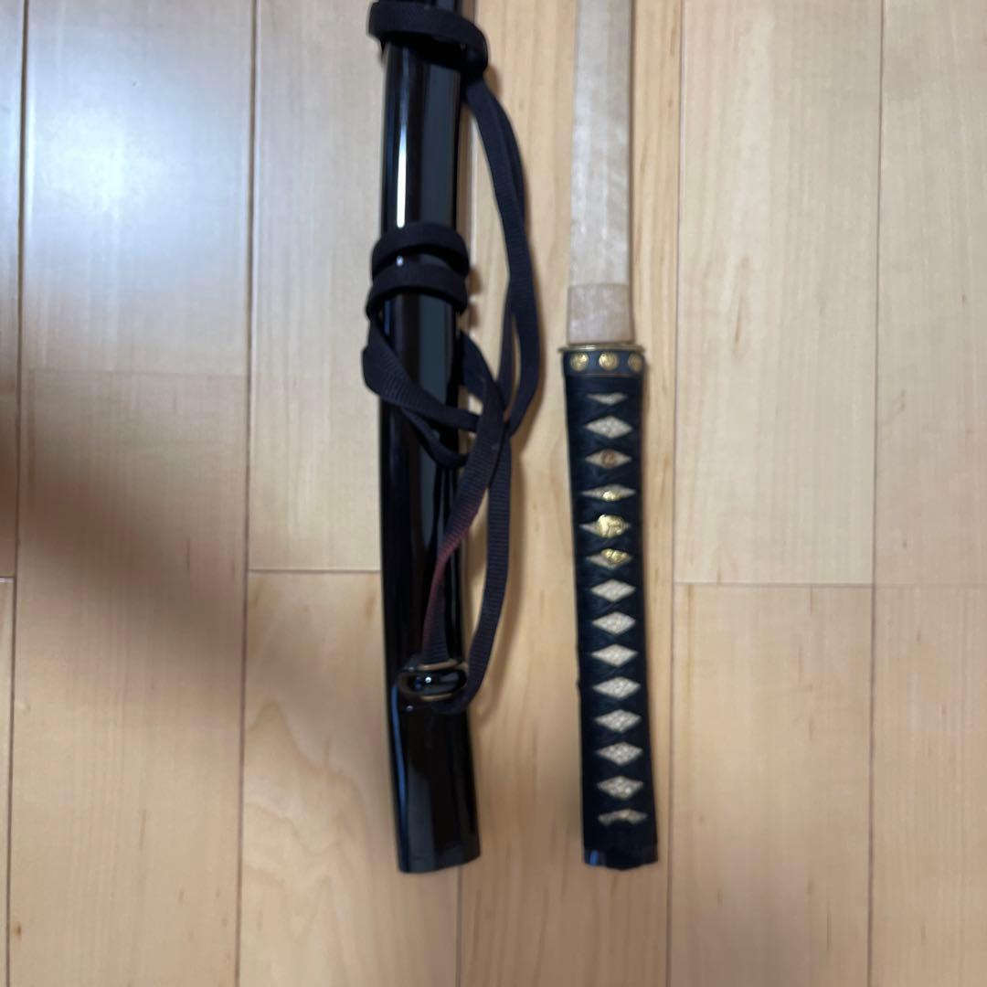 【GW期間特別価格】拵: 打刀拵　縁頭:葵紋　目貫葵紋　拵え