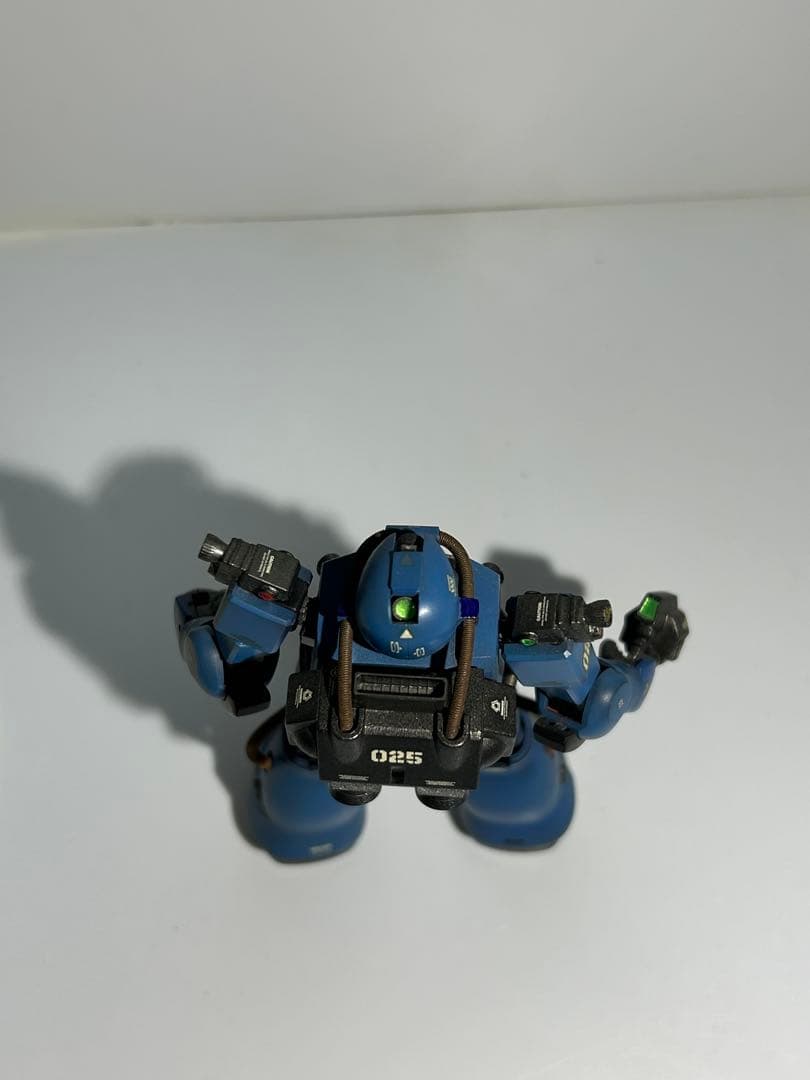 プラモデル　ガンプラ　組立済　旧 1/144 強行偵察型　全塗装　改修　完成品