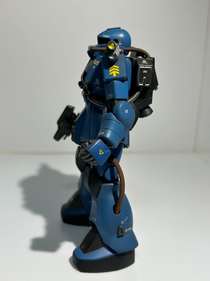 プラモデル　ガンプラ　組立済　旧 1/144 強行偵察型　全塗装　改修　完成品