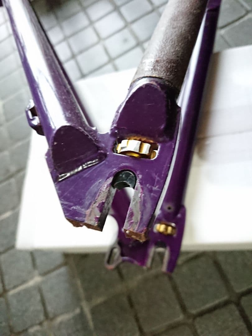 【訳あり・改造あり】 LAST BIKES RUFUS フレーム ダートジャンプ