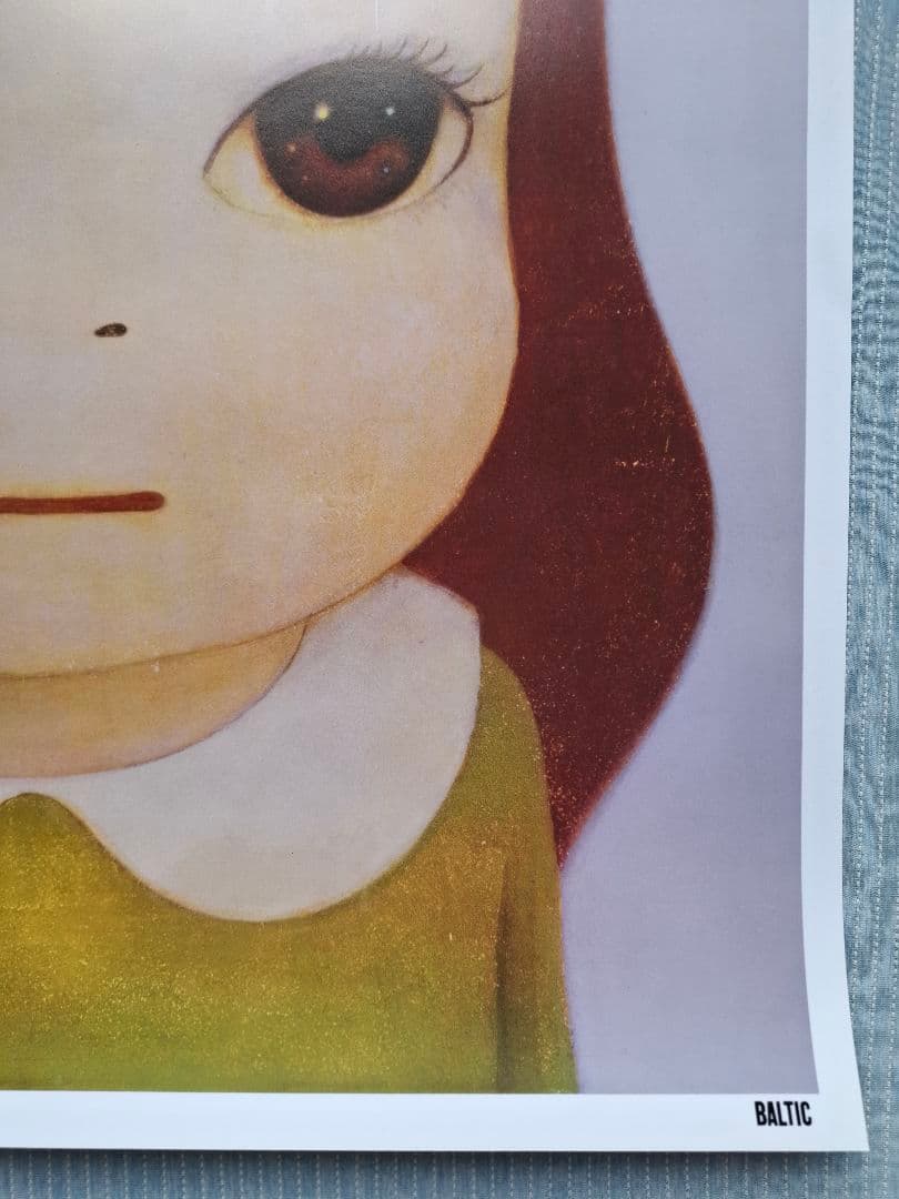 奈良美智2枚組ポスター　『Eyes Open & Eyes Closed』