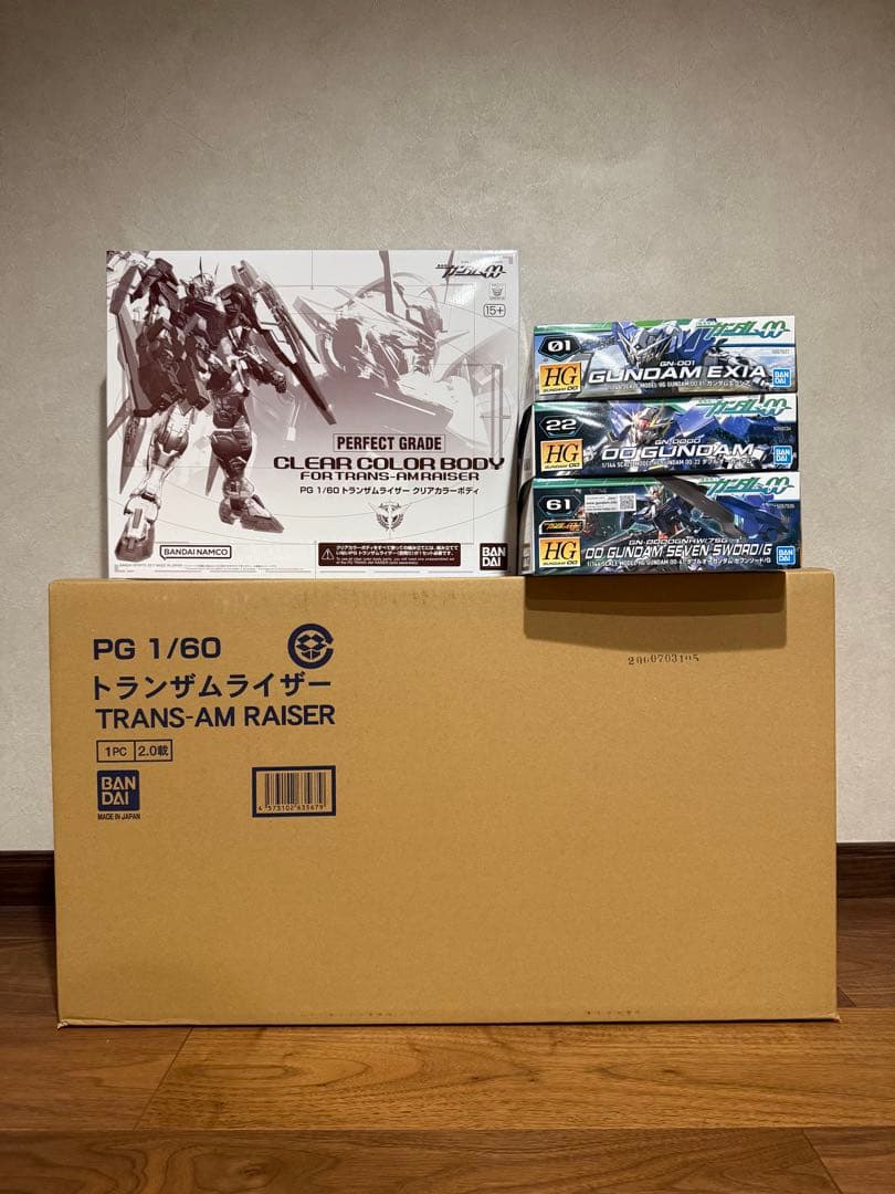 PG 1/60 トランザムライザー クリアカラーボディセット おまけ付き