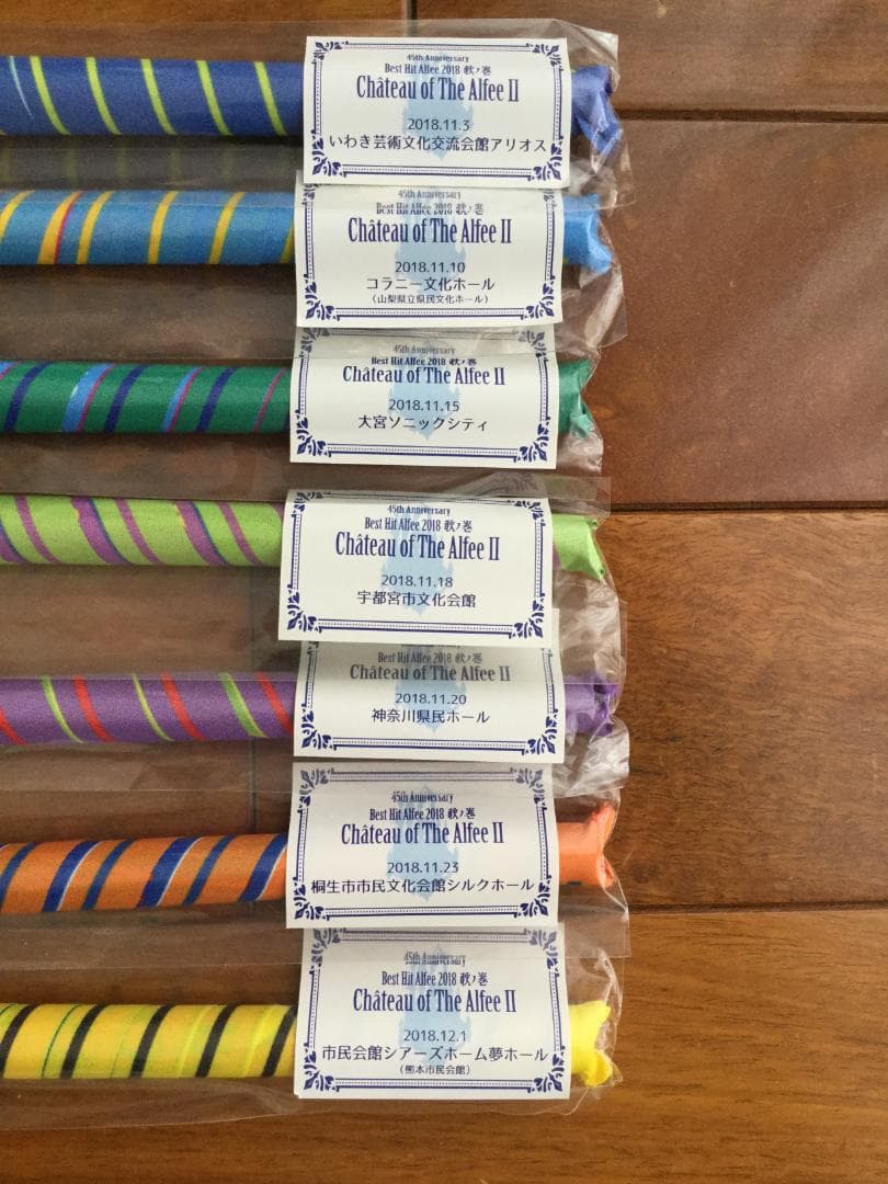 THE ALFEE 45周年グッズ（23本セット）