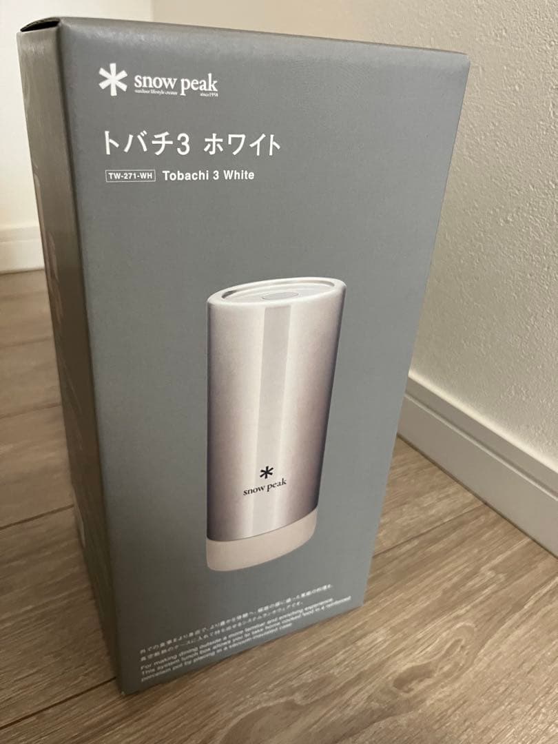新品 peakトバチ3 スノーピーク　ホワイト