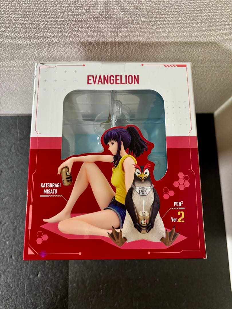 未開封　ヱヴァンゲリヲン新劇場版 葛城ミサト＆ペンペン Ver.弐　フィギュア