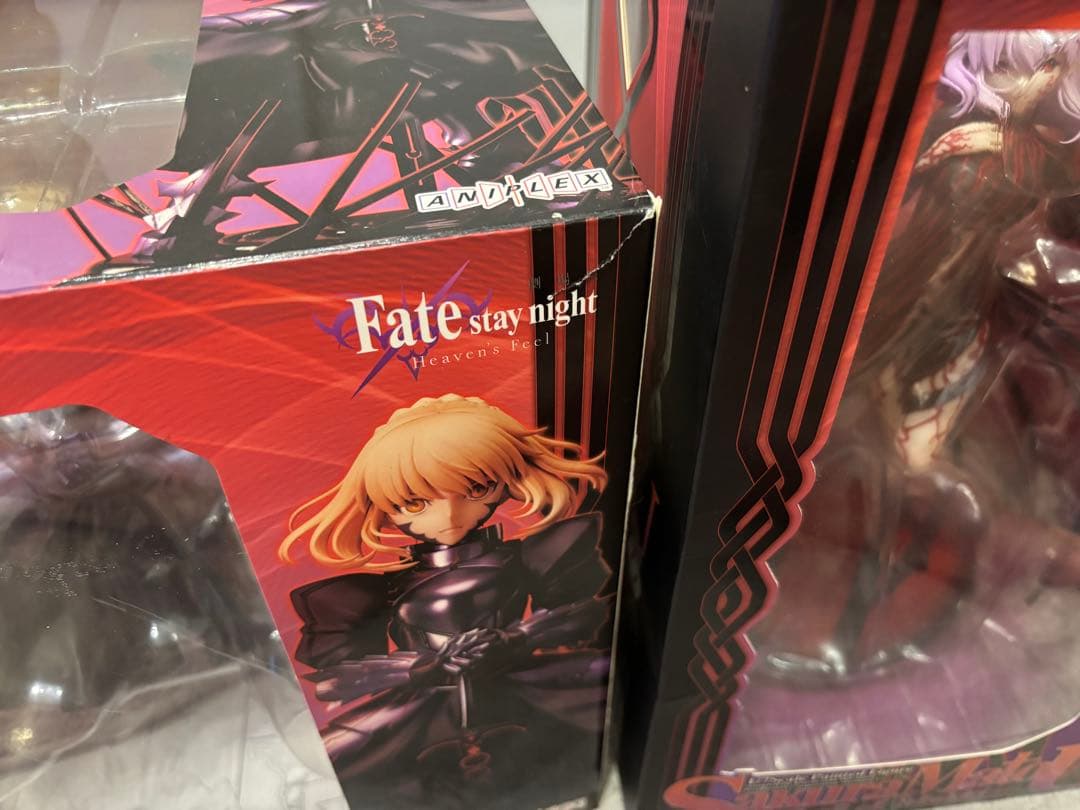 【フィギュア2個セット】Fate/stay night　セイバーオルタ　間桐桜