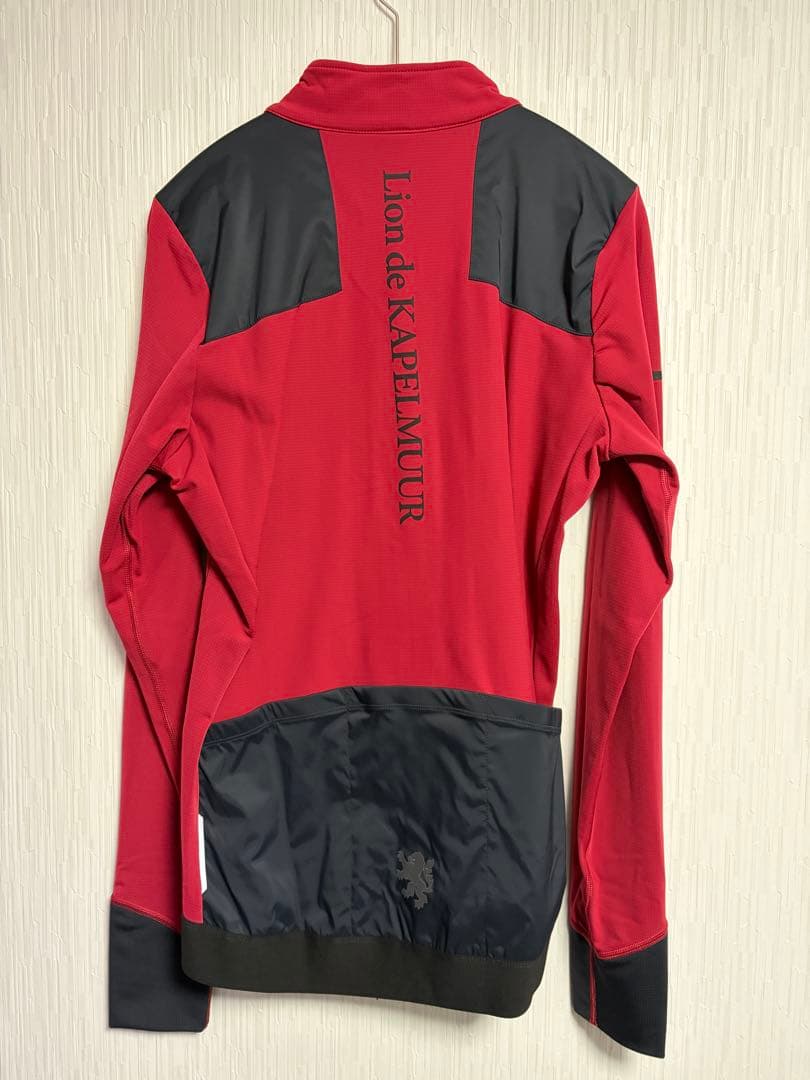 【新品タグ付き】リオンドカペルミュール　プログレスウォームジャージ　レッド　長袖