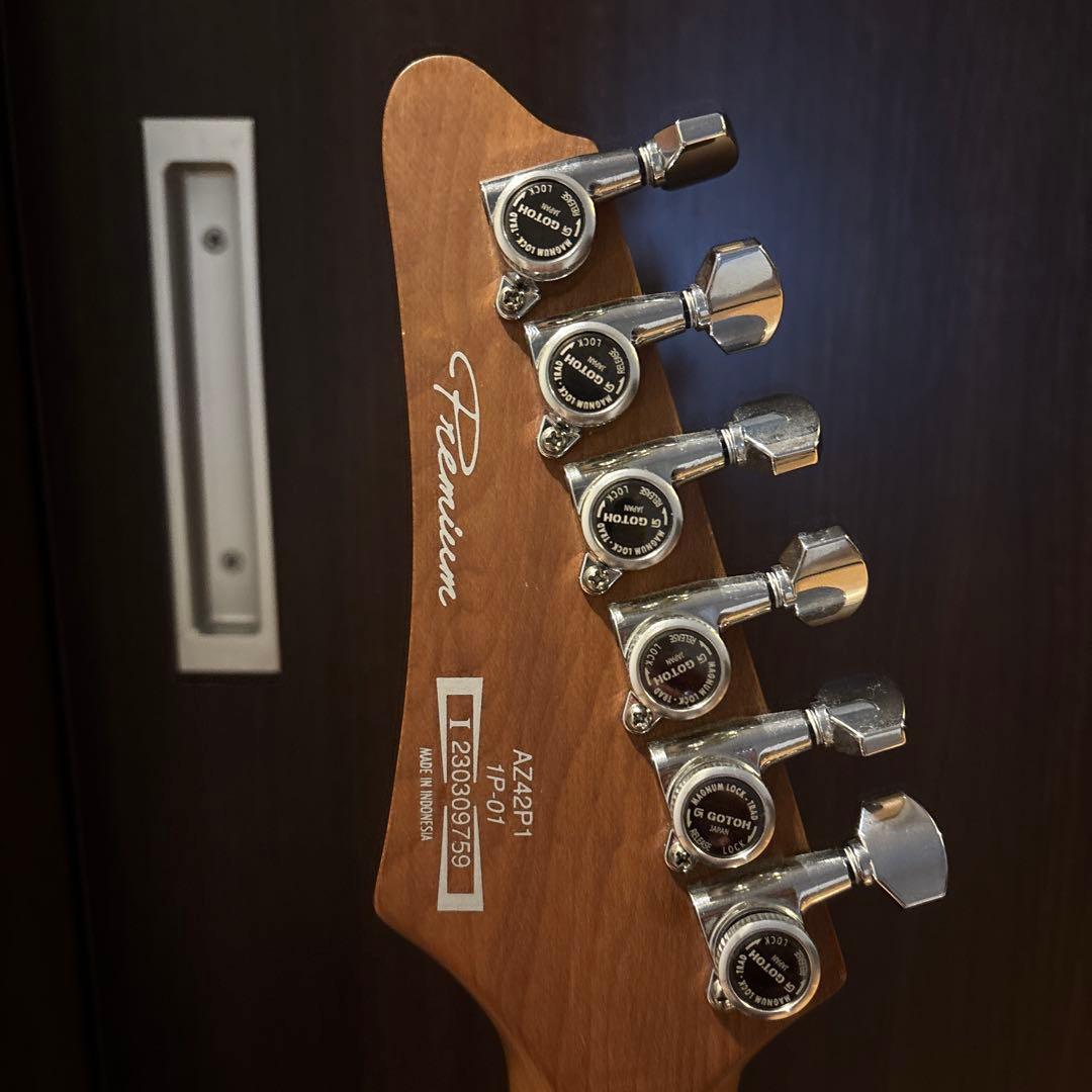 もりんす美品 Ibanez AZ42P1-BK アイバニーズ AZ42P1