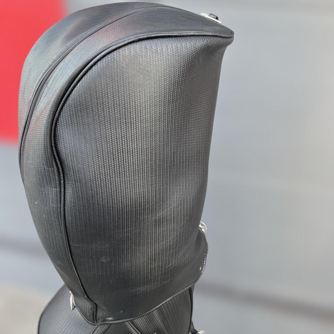 XXIO ゼクシオ ブラック カ−ボン調 キャディバッグ