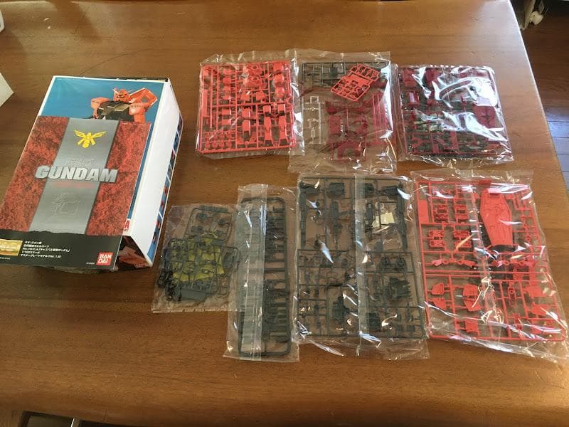 バンダイ　MG　1/100 RX-78/C.A キャスバル専用ガンダム