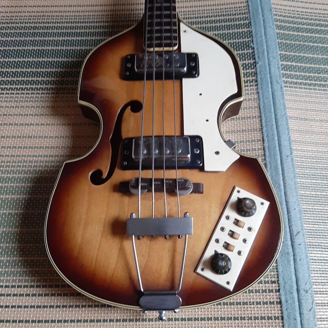 ジャンク バイオリンベース GRECO VB300? ネック折れあり