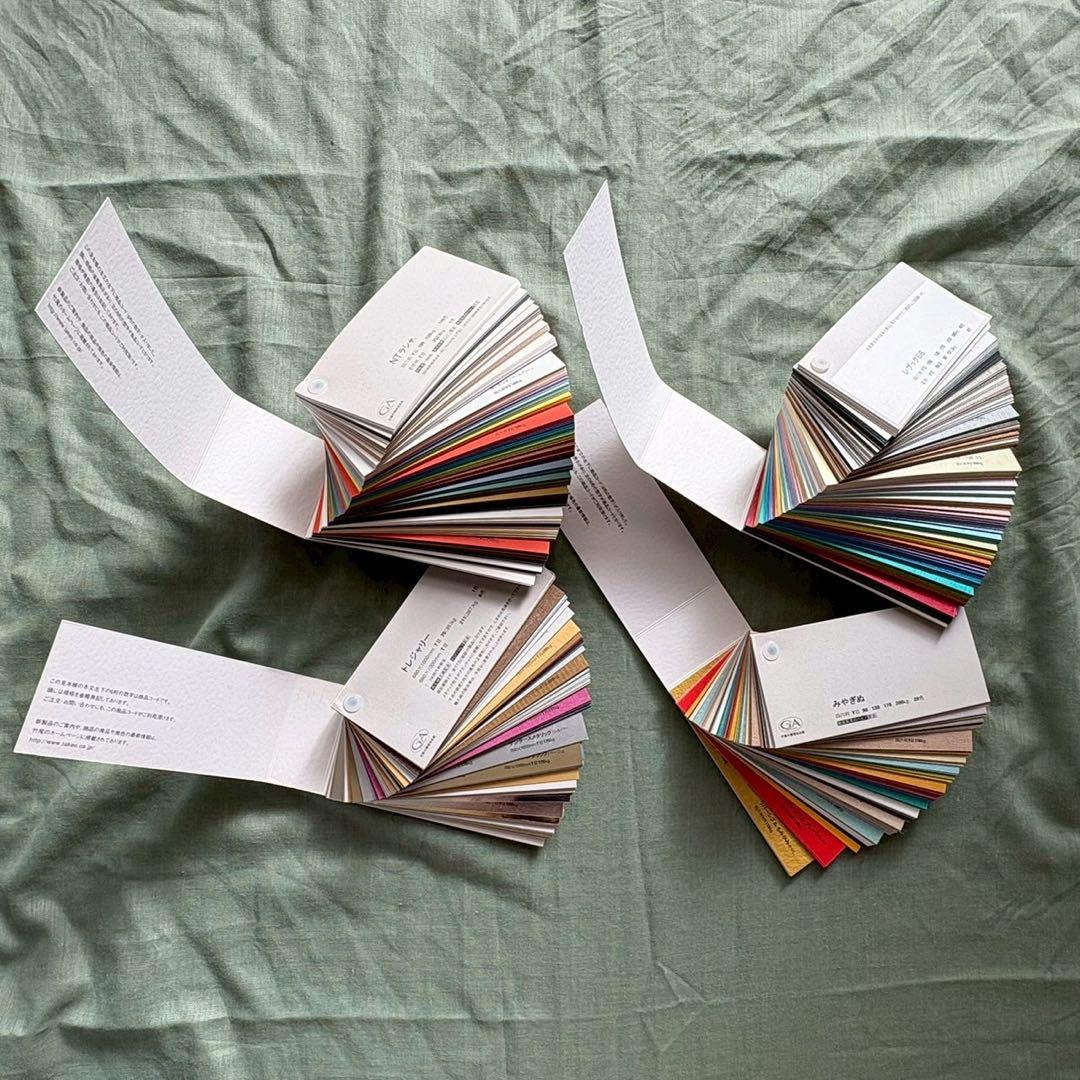 竹尾（TAKEO）紙見本帳　ミニサンプル60冊