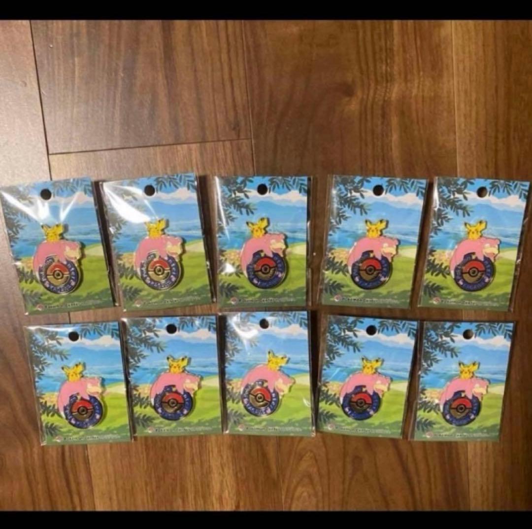 ポケモンセンター　カガワ　ロゴピンズ