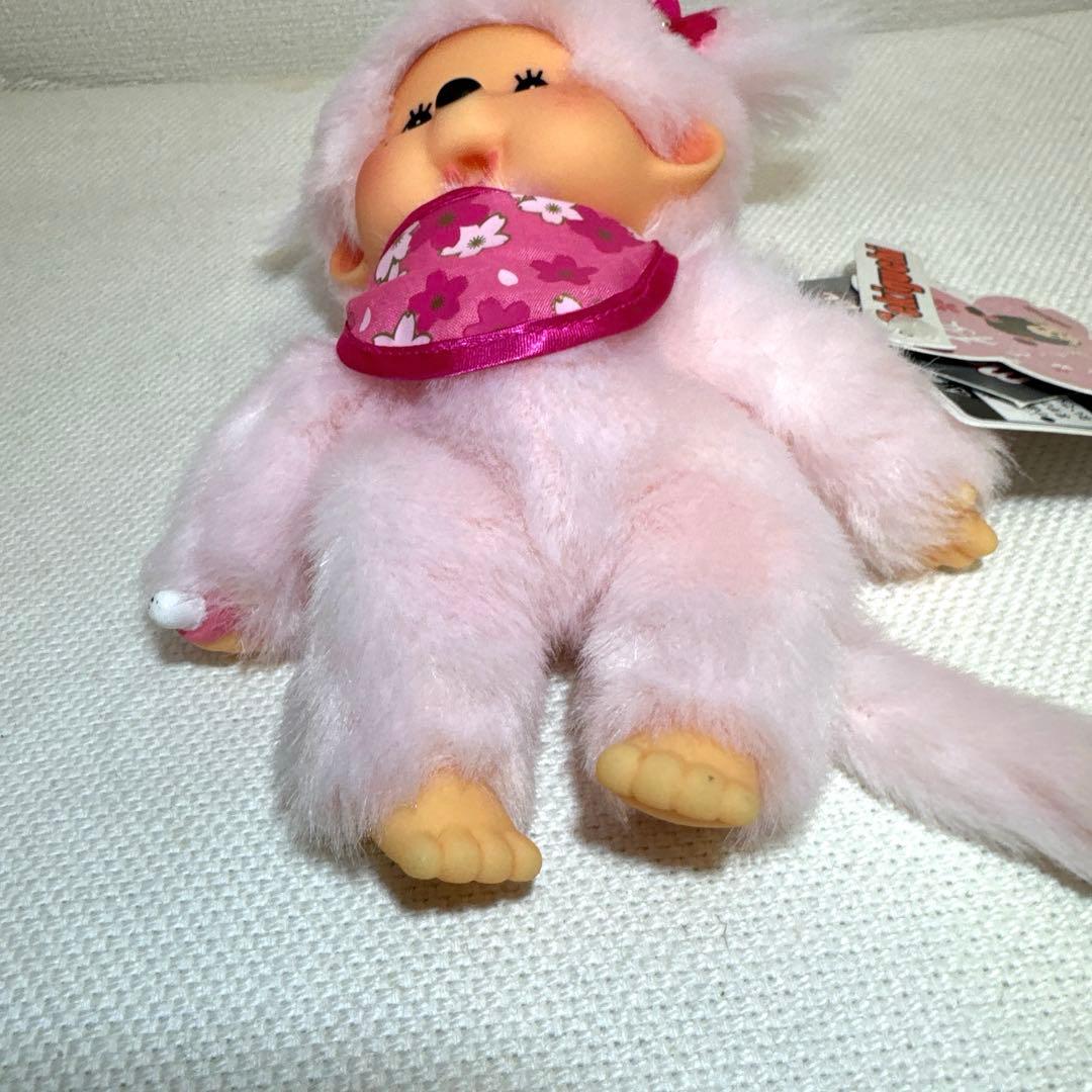 モンチッチ 桜 ぬいぐるみ ツインテール 女の子 限定 ピンク