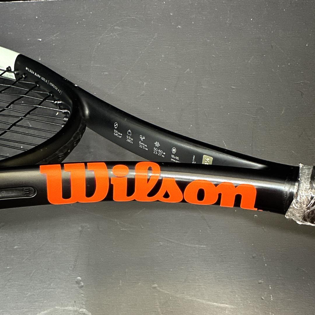 Wilson BURN 100LS V4.0 ウィルソン　硬式テニスラケット