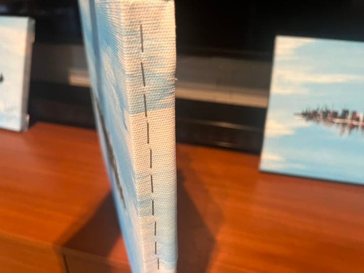 絵画⑥ ニューヨーク　New York マンハッタン　風景画　油絵　2012