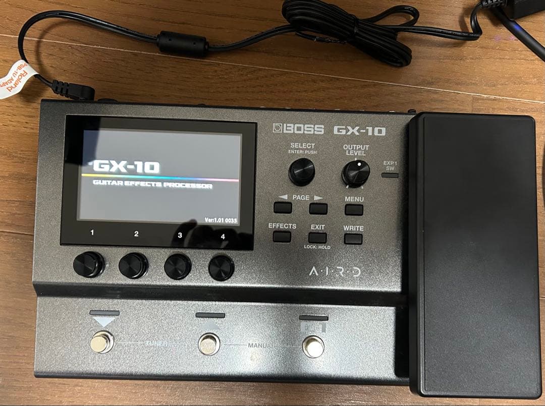 【極美品・通電確認済】BOSS GX-10 マルチエフェクター