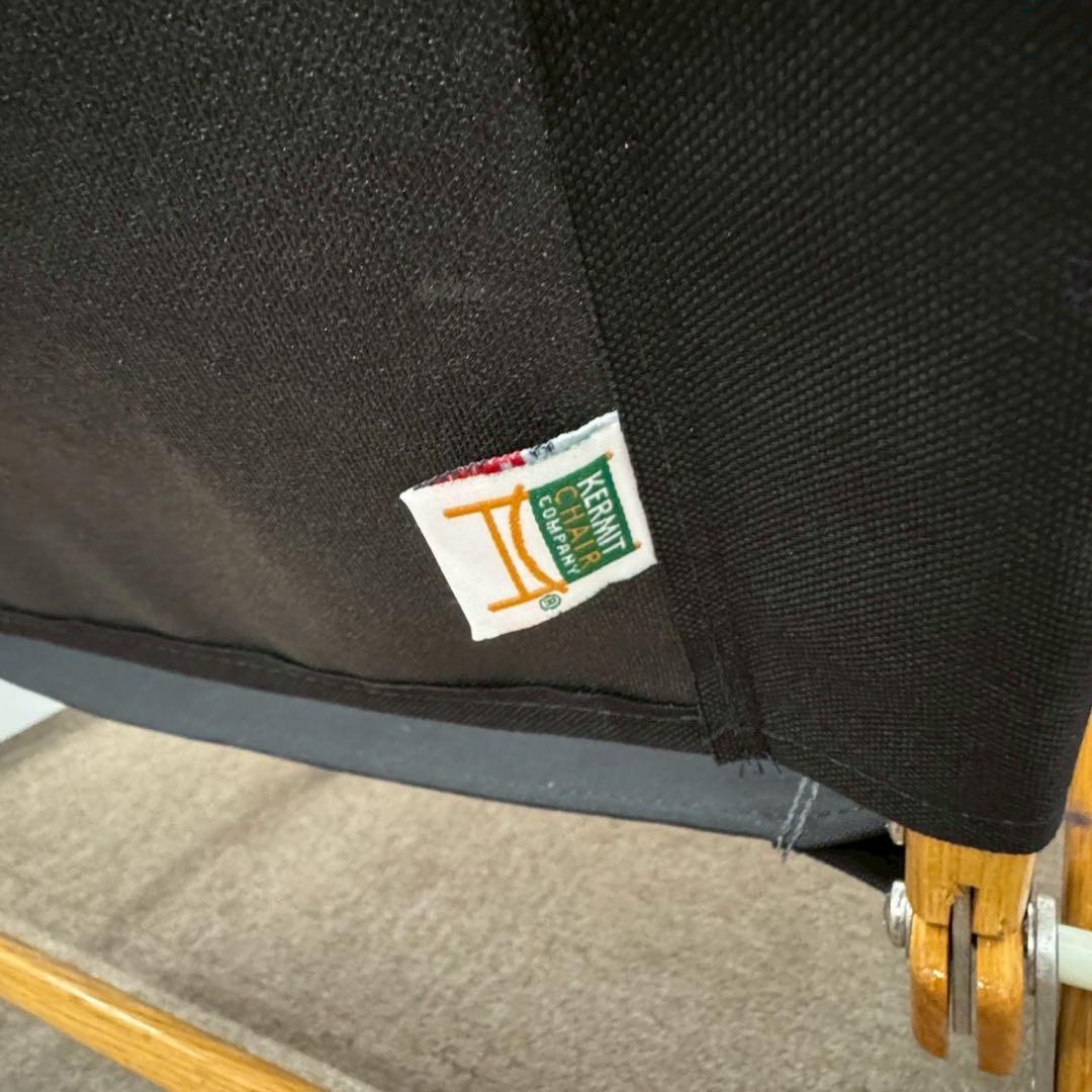 【カーミットチェア】2脚セット 木製折りたたみチェア ブラック