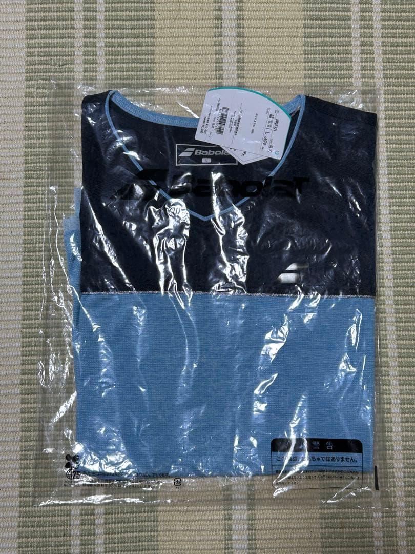 新品　Babolat Tシャツ バボラ　レディース　ウェア　ブルー