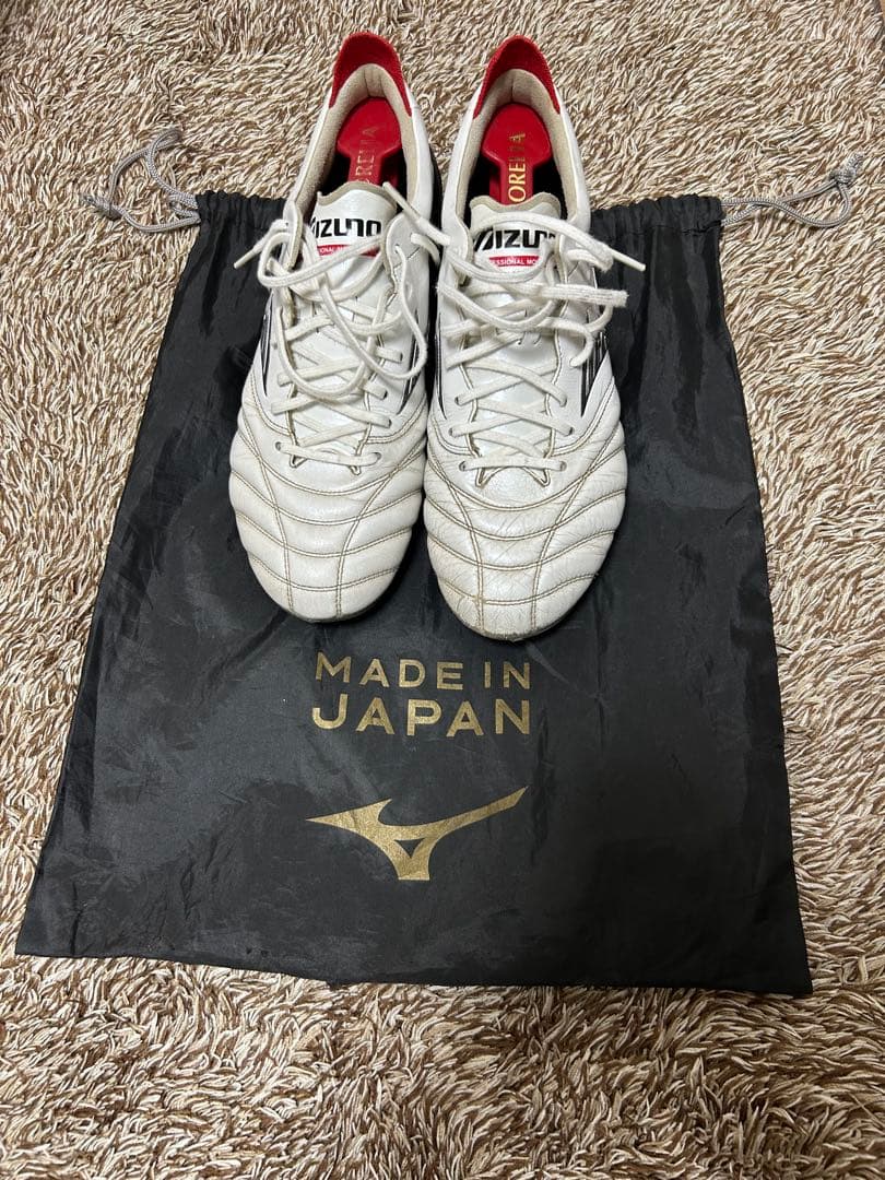 Mizuno Morelia Neo ホワイト/レッド