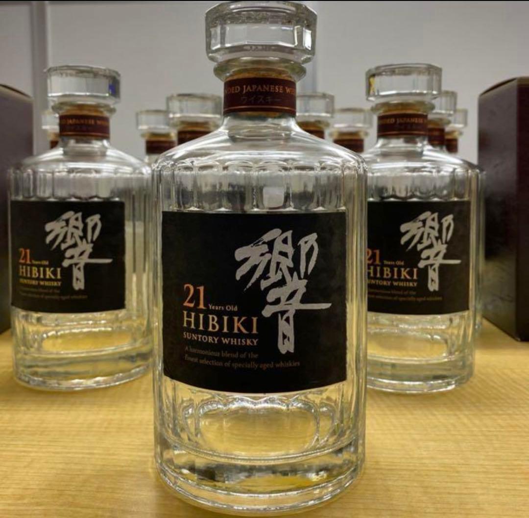 【サントリー 響 21年 空き瓶 12本セット】