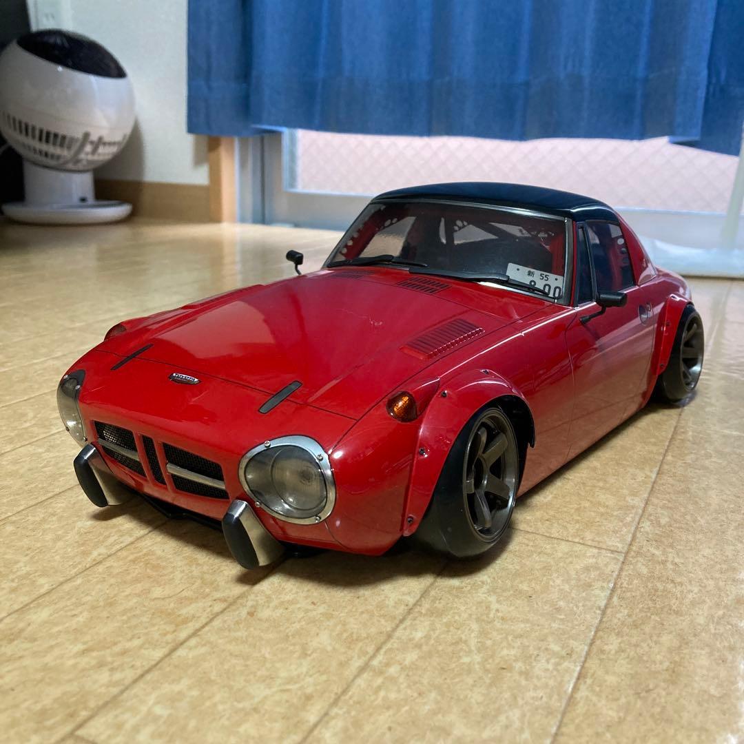 トヨタ スポーツ800 カスタムペイントシャーシ込み。