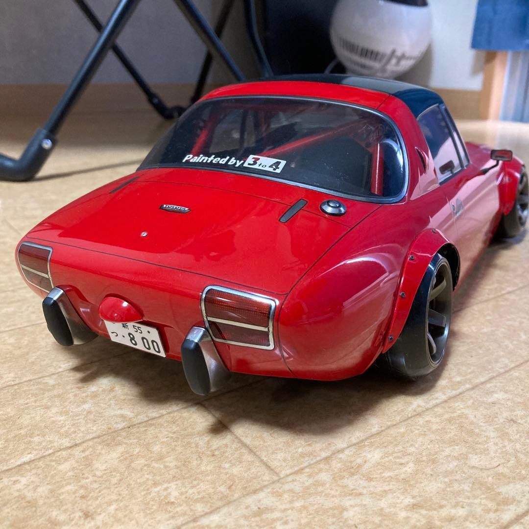 トヨタ スポーツ800 カスタムペイントシャーシ込み。