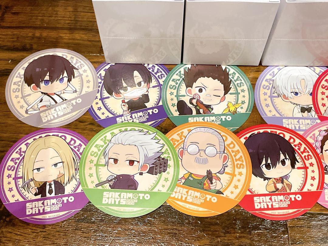 サカモトデイズ タワレコ 名場面アクリルキーホルダー コンプリート3BOX