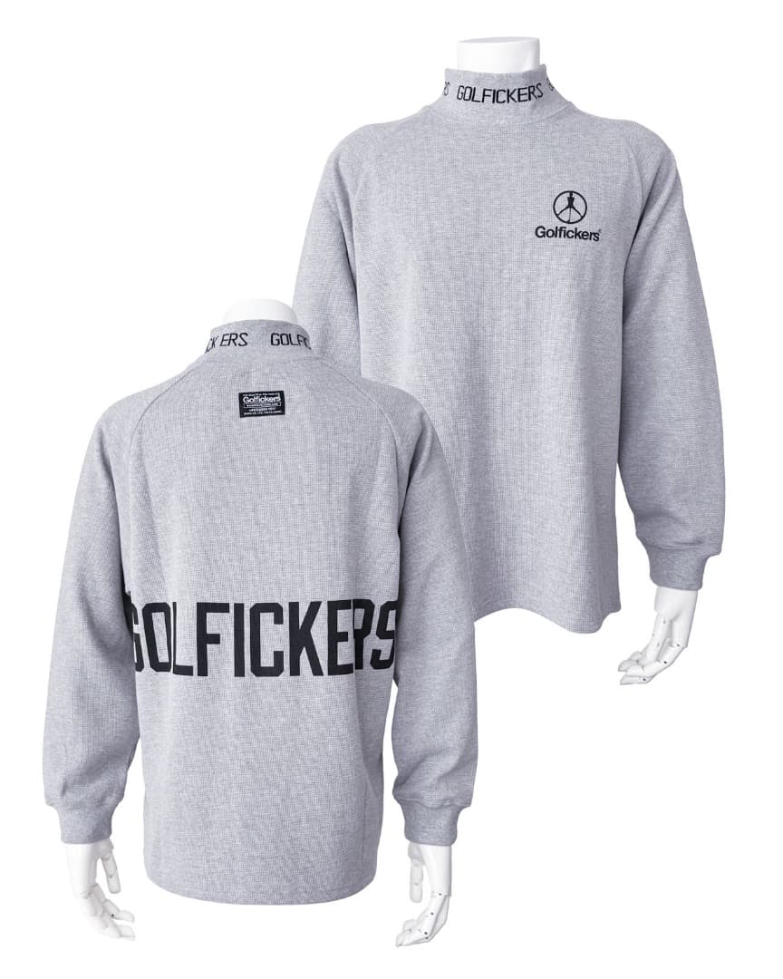 ゴルフィッカーズ　Mock Neck Thermal 2025 -Gray XL