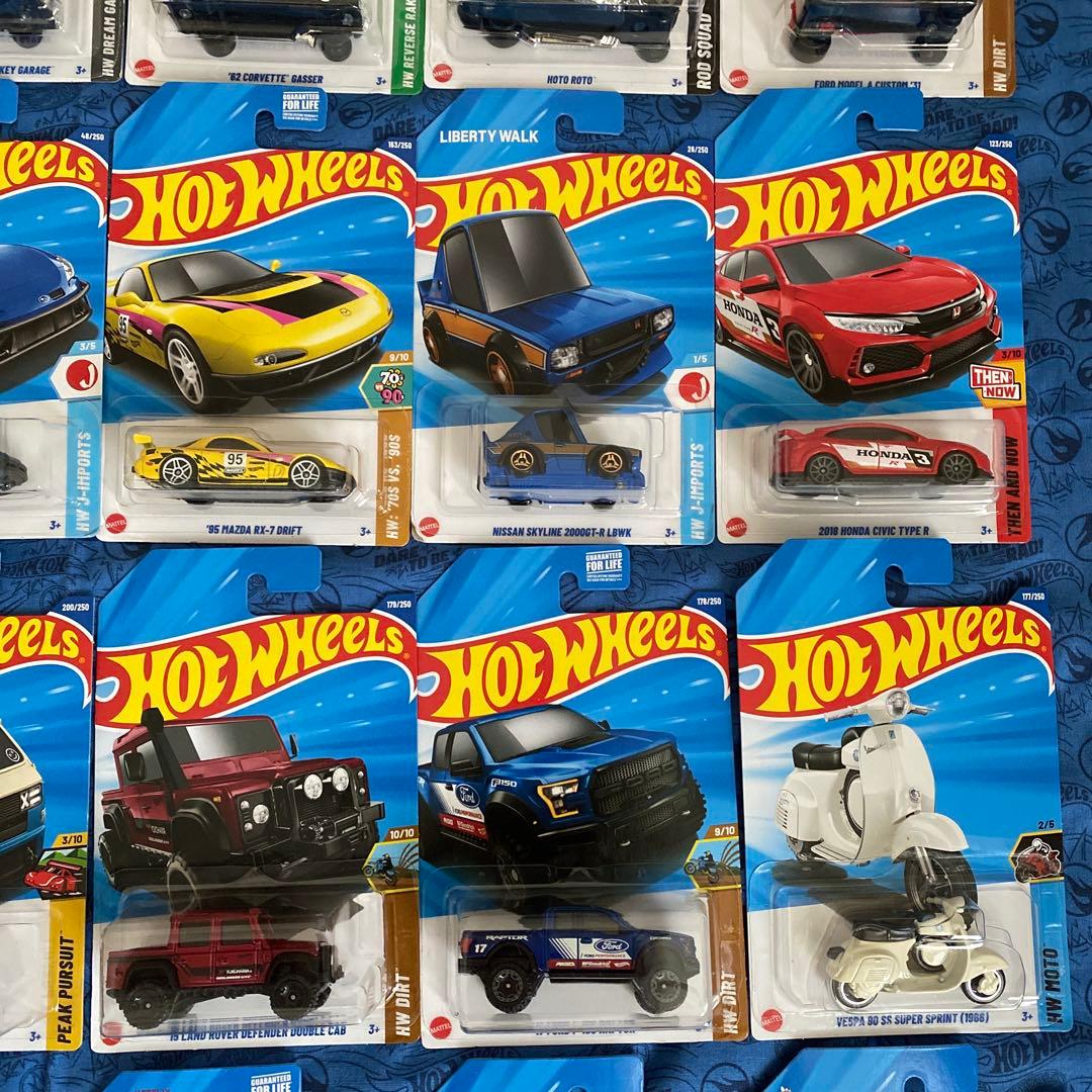 ホットウィール 【日本未発売・TH・人気車フェラーリ含む30種】セット