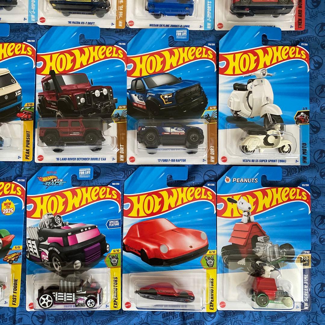 ホットウィール 【日本未発売・TH・人気車フェラーリ含む30種】セット