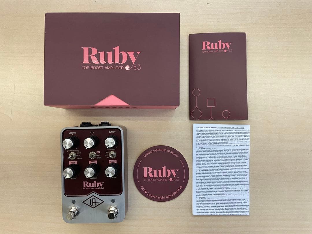 ギター UAFX - Ruby 63 Top Boost Amplifier -