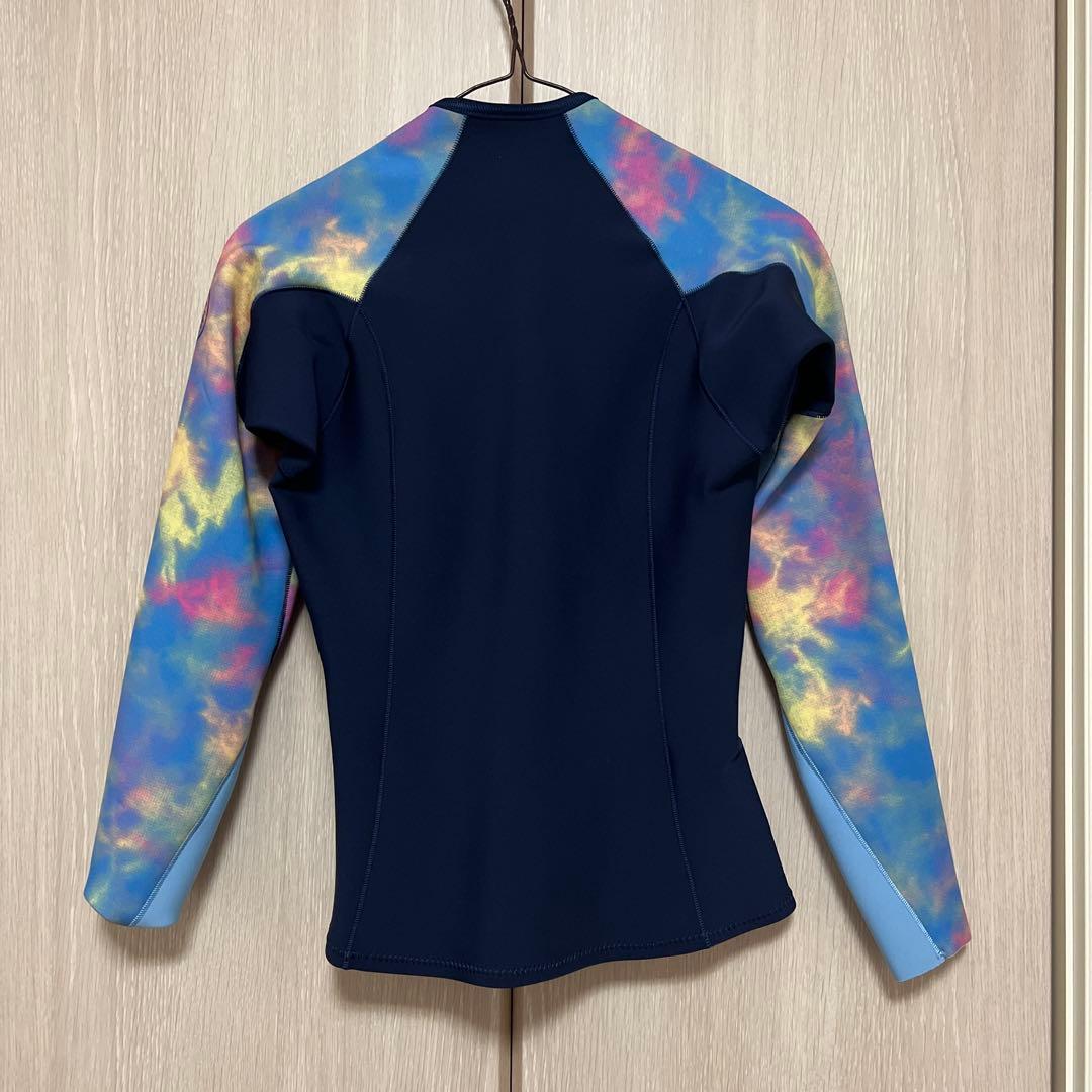 ROXY ウェットスーツフルジップ タッパー ネイビー/マルチカラー　新品