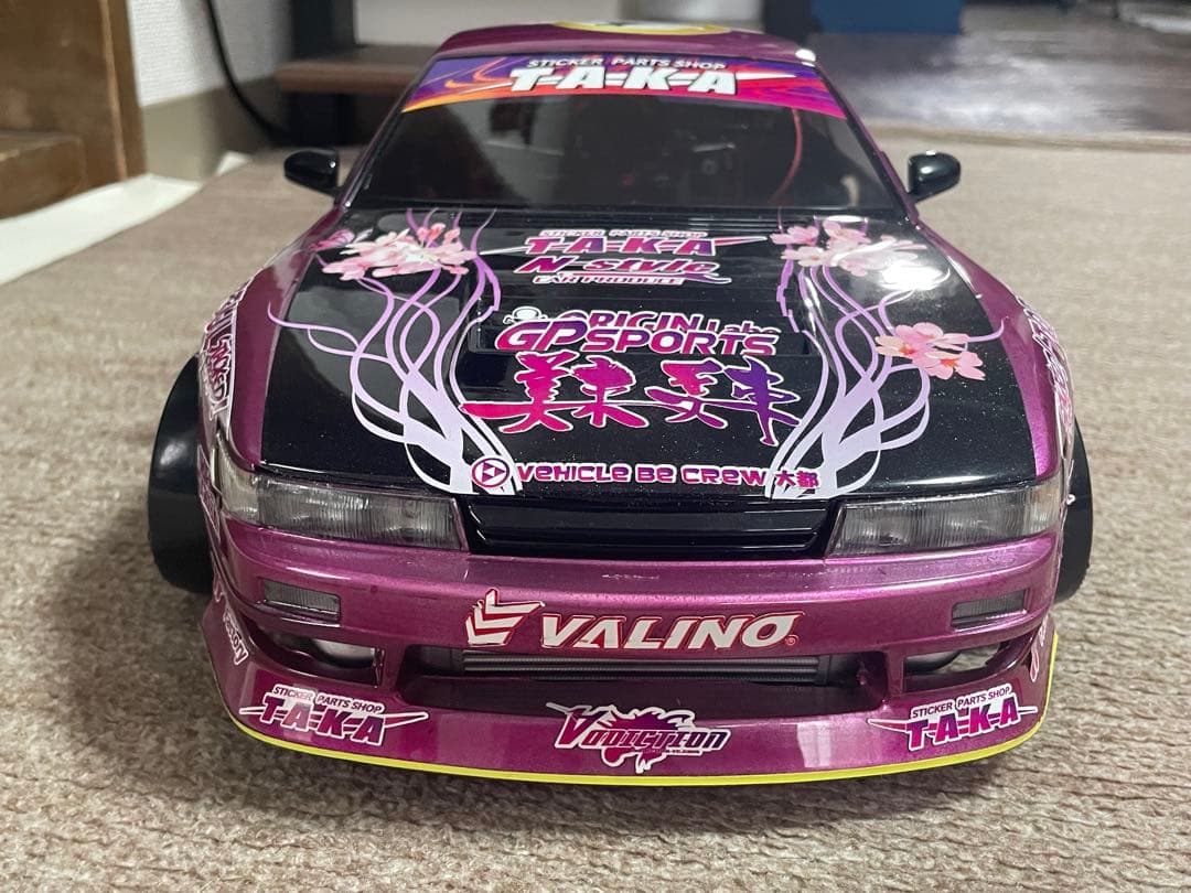 アディクション ラジコンボディ S13 シルビア 高木美紀仕様
