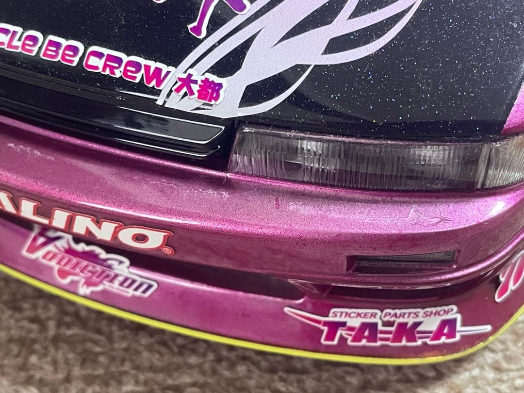 アディクション ラジコンボディ S13 シルビア 高木美紀仕様