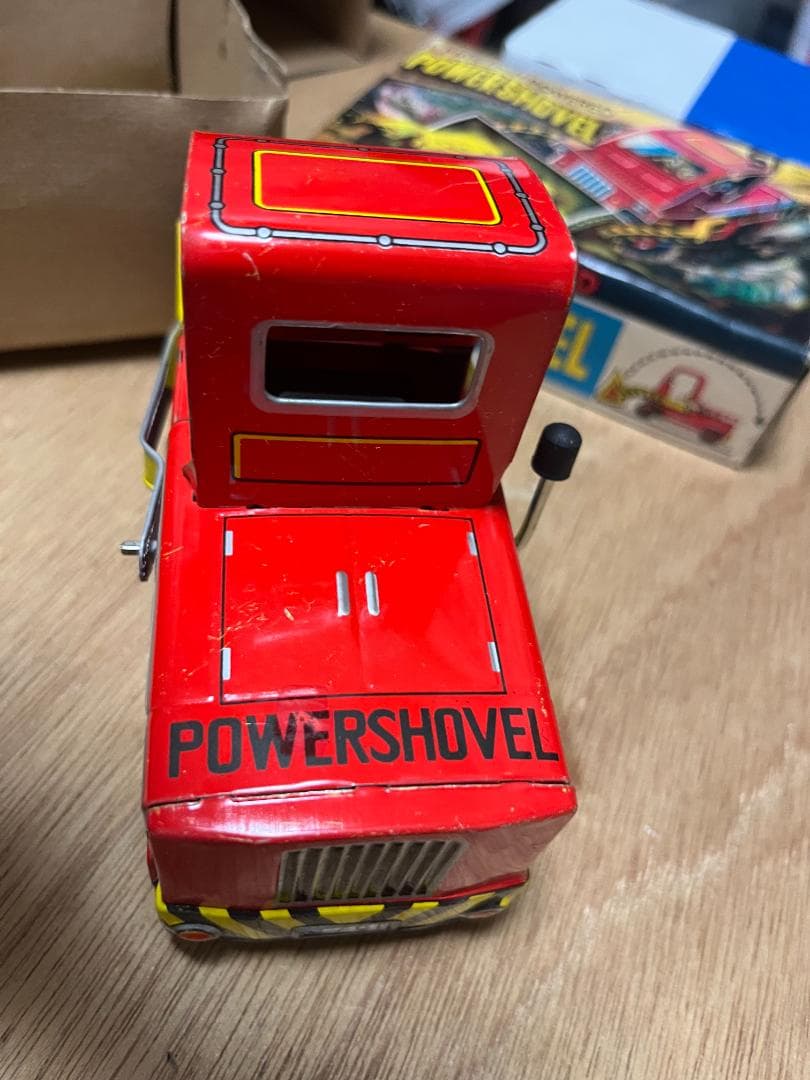 【極美品】1960年代　新品未使用　パワーショベル　フリクション