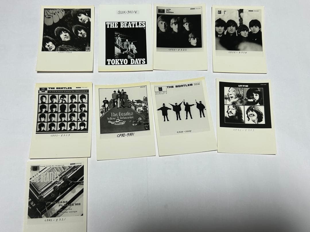 THE BEATLES ビートルズ 宣材ポジ 9枚セット