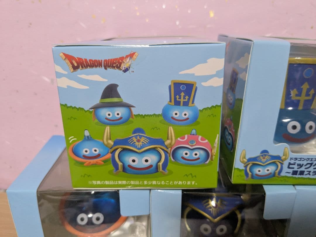 ☆最安ラスト☆　ドラゴンクエスト ビッグクリアフィギュア 職業スライム 全5種